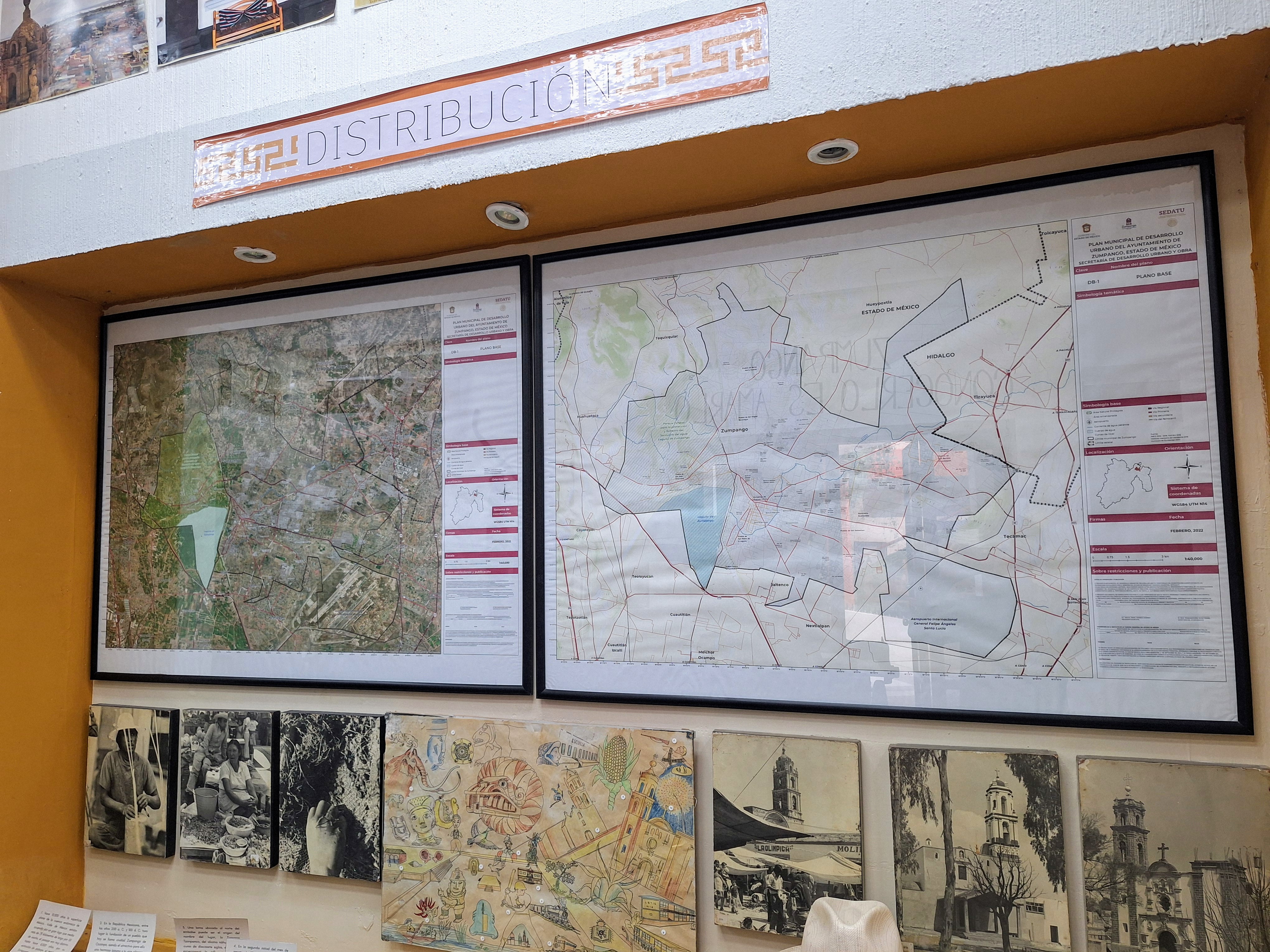 Mapa del museo